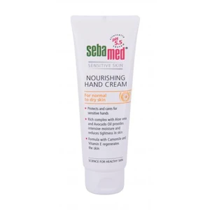 SebaMed Sensitive Skin Nourishing 75 ml krém na ruce pro ženy