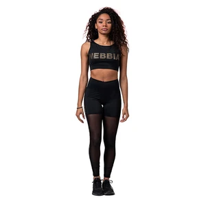 Gold Mesh legíny L, black