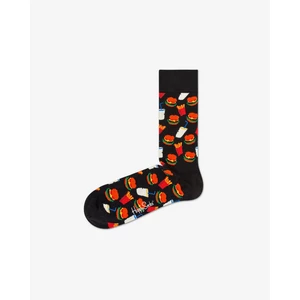 Klasické ponožky Unisex HAPPY SOCKS - HAM01-9000 Černá