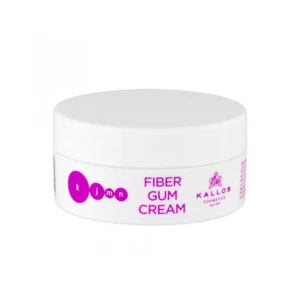 Kallos Cosmetics KJMN Fiber Gum Cream 100 ml pre definíciu a tvar vlasov pre ženy silná fixácia