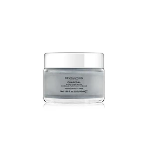 Revolution Skincare Čistiaca maska na tvár s aktívnym uhlím (Purifying Charcoal Mask) 50 ml