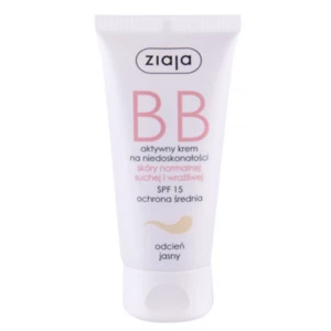 ZIAJA BB krém pre normálnu a suchú pleť SPF 15 svetlý odtieň 50 ml