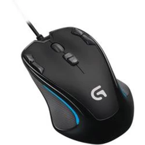 Optická herná myš Logitech Gaming G300s 910-004345, integrovaná profilová pamäť, čierna