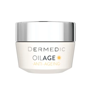 Dermedic Oilage Anti-Ageing vyživujúci denný krém pre obnovu hutnosti pleti 50 g