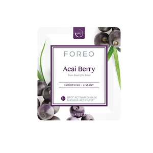 FOREO Vyhladzujúci pleťová maska Acai Berry ( Smooth ing Mask) 6 x 6 g