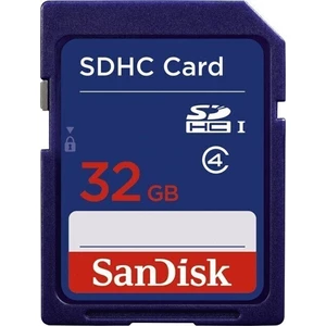 Pamäťová karta SDHC, 32 GB, SanDisk SDSDB-032G, Class 4
