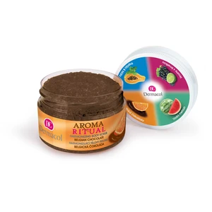 Dermacol Harmonizující tělový peeling Aroma Ritual Belgická čokoláda (Harmonizing Body Scrub) 200 g