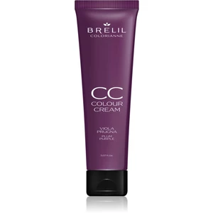 Brelil Numéro CC Colour Cream barvicí krém pro všechny typy vlasů odstín Plum Purple 150 ml