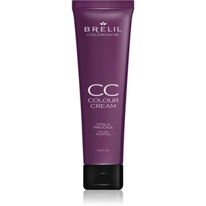 Brelil Numéro CC Colour Cream farbiaci krém pre všetky typy vlasov odtieň Plum Purple 150 ml