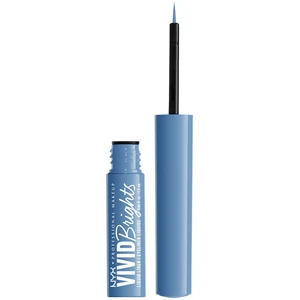 NYX Professional Makeup Vivid Brights tekuté oční linky odstín 05 Cobalt Crush 2 ml