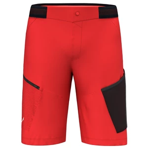 Turistické šortky Salewa Pedroc 3 červená farba