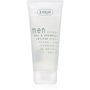 Ziaja Men sprchový gel a šampon 2 v 1 pro muže Vetiver 200 ml