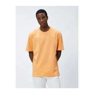 Koton Basic Oversized T-Shirt Crew Neck Short Sleeve Cotton.