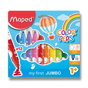 Maped Fixy Color´ Peps Jumbo, 12 barev