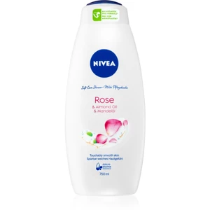 Nivea Rose & Almond Oil sprchový gel 750 ml