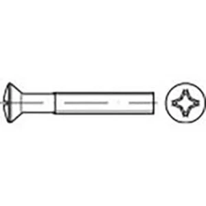 Skrutky so zápustnou šošovkovou hlavou TOOLCRAFT TO-6863406, N/A, M2.5, 6 mm, ocel, 200 ks