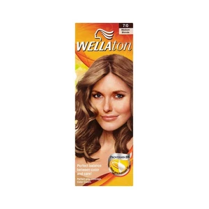 Wella Wellaton 7/0 střední blond - permanentní krémová barva na vlasy