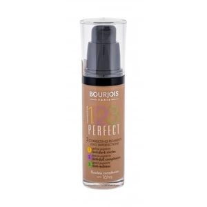 BOURJOIS Paris 123 Perfect 30 ml make-up pro ženy 58 Dark Bronze s ochranným faktorem SPF