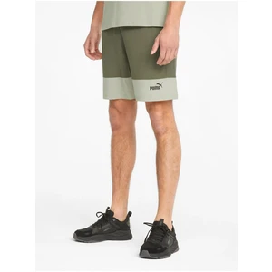 Green Men's Shorts Puma - Men