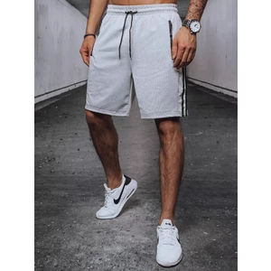 Light gray men's shorts Dstreet SX2095