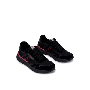 Men's Sport Shoes Sneakers Cross Jeans JJ1R4016C Black