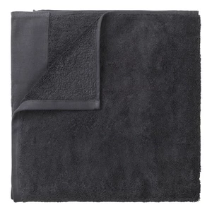 Bavlněný ručník 70x140 cm Blomus RIVA - tmavě šedý