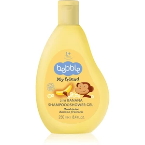 Bebble Dětský šampon a sprchový gel 2v1 banán 250 ml