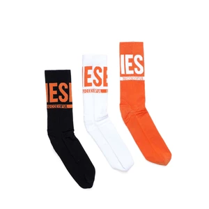 Ponožky 3-Pack Diesel Skm-Ray-Threepack Socks - Různobarevná - M