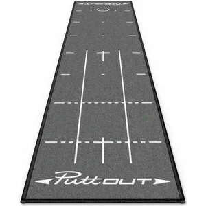 PuttOUT Medium Putting Mat Grey