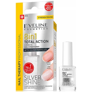 Eveline Cosmetics Nail Therapy Professional kondicionér na nehty se třpytkami 12 ml