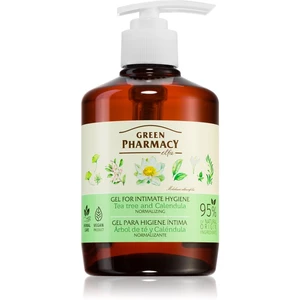 Green Pharmacy Body Care Marigold & Tea Tree gél na intímnu hygienu 370 ml