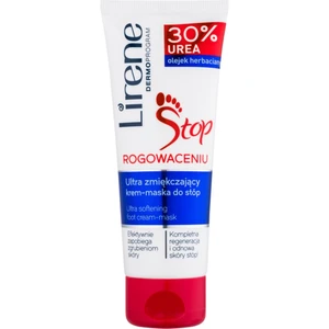 Lirene Foot Care krém a maska na nohy 2 v 1 na zrohovatělou pokožku (30 % Urea) 75 ml