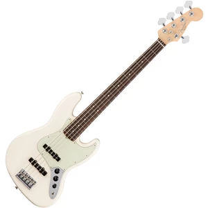 Fender American PRO Jazz Bass V RW Olympic White
