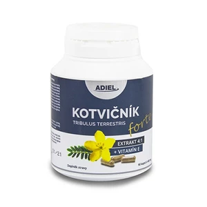 Adiel Kotvičník zemní FORTE s vitamínem E 90 pilulek