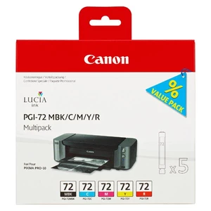 Canon PGI-72 MBK/C/M/Y/R sada originální cartridge