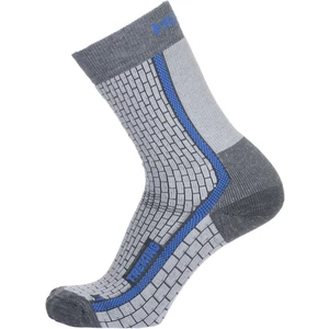 Husky  Treking M (36-40), šedá/modrá Ponožky