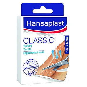 Hansaplast Textilní náplast Classic 1 m x 6 cm