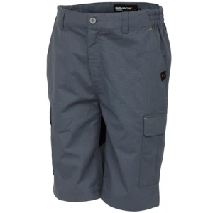 Savage gear kraťasy fighter shorts castlerock grey - s