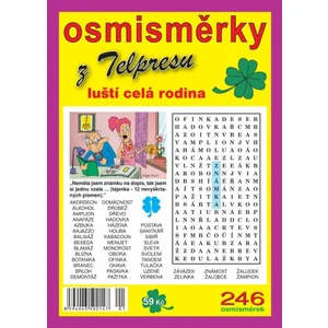 Osmisměrky z Telpresu luští celá rodina 1/2022 - 246 osmisměrek