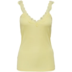 ONLY Dámske tielko ONLCASSEY LIFE 15258607 Lemon Meringue XL