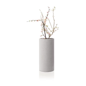 Váza 29 cm Blomus COLUNA - světle šedá