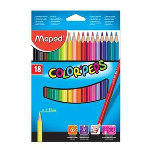 Maped Pastelky Color´Peps, 18 barev