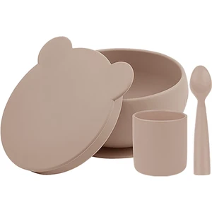 Minikoioi Dining Set BLW I jedálenská súprava Bubble Beige