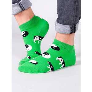 Yoclub Unisex's Ankle Funny Cotton Socks Patterns Colours SKS-0086U-A700