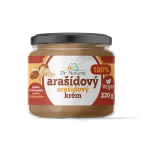 Dr. Natural Arašídový krém 100% 220 g