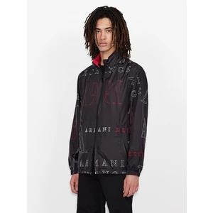 ARMANI EXCHANGE Red-black men patterned double-sided lightweight jacket Armani Exchang - Men
