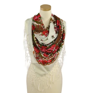 Art Of Polo Woman's Shawl Sz13023-2