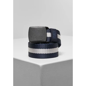 Centre Stripe Belt Navy