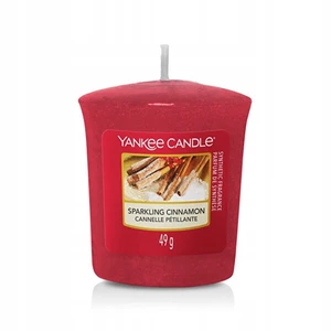 Yankee Candle Sparkling Cinnamon votívna sviečka 49 g