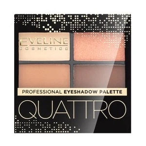 Eveline Cosmetics Quattro paletka očných tieňov odtieň 01 3,2 g